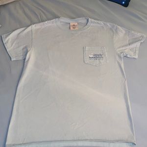 Simply Southern Blue Pocket Tee